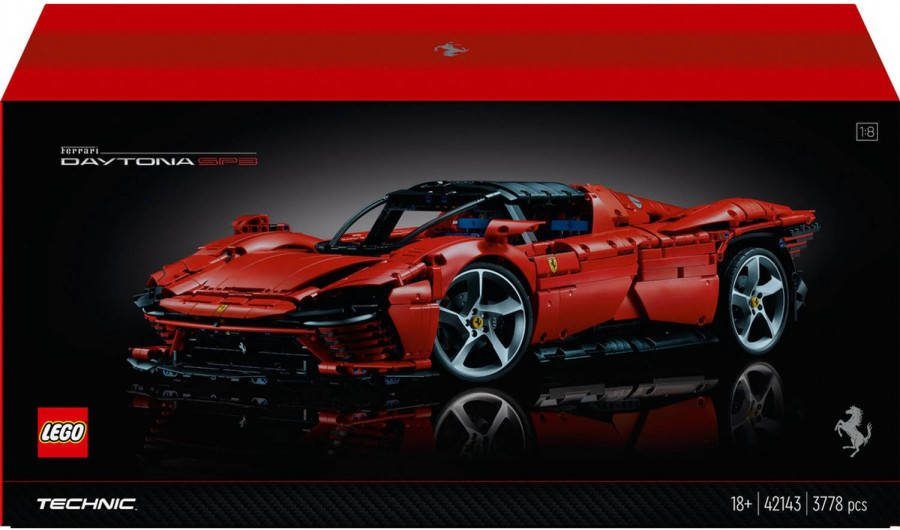 Lego Technic Ferrari Daytona SP3 Model Race Car Set(42143 )
