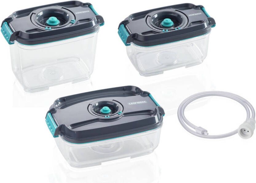 Leifheit Vershouddoosjes Voor Vacuümmachine 3 Stuks