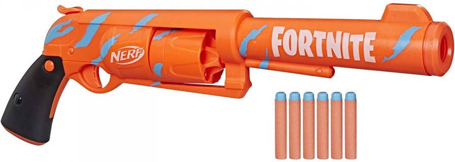 NERF Speelgoedpistool Fortnite 6 Shooter Junior 4 delig