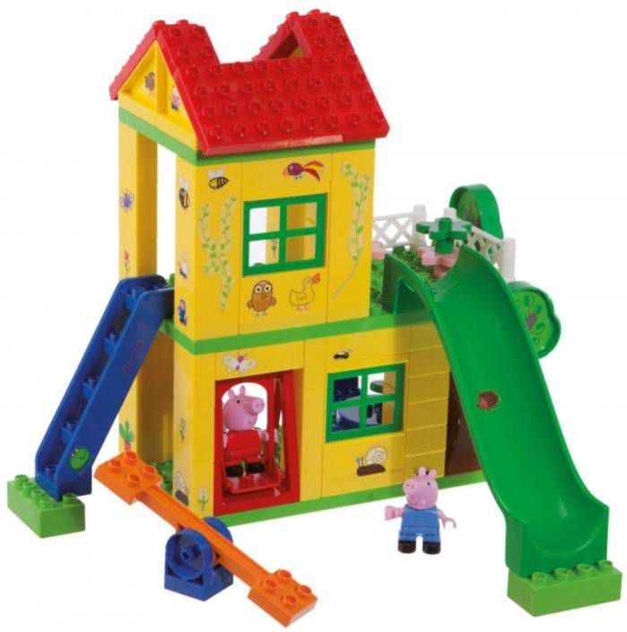 BIG Constructie speelset Bloxx Peppa Wutz Play House(75 stuks )