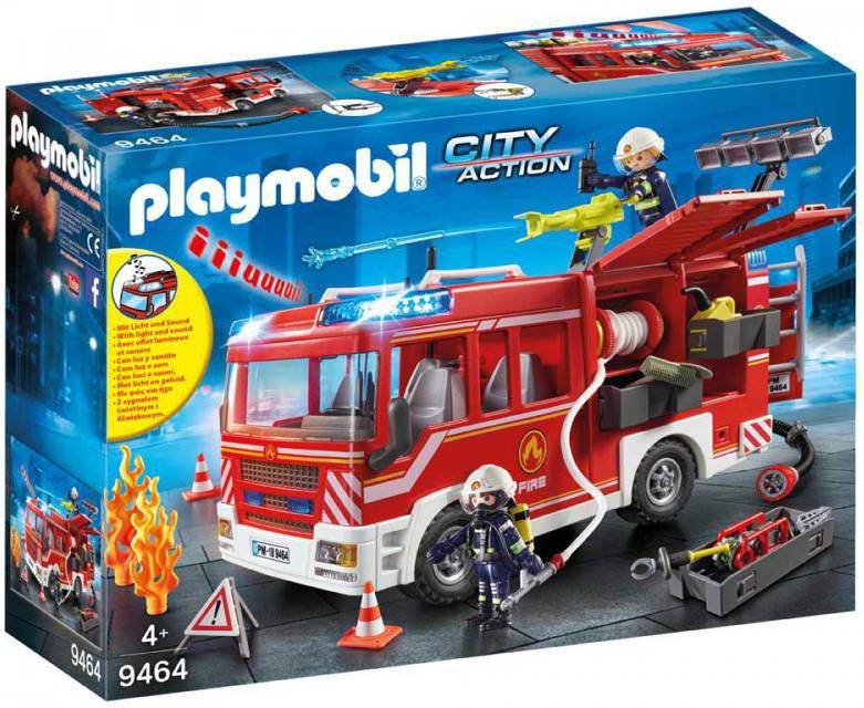 Playmobil ® Constructie speelset Brandweer pompwagen(9464 ), City Action Made in Germany