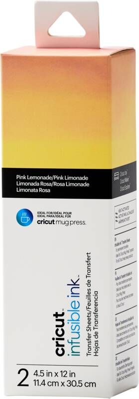 Cricut Infusible Ink Transfervellen 2 pack(Pink Lemonade )