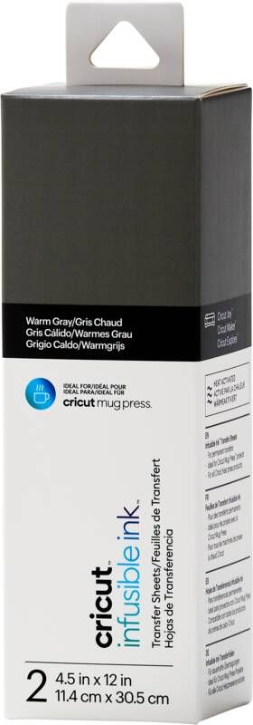 Cricut Infusible Ink Transfervellen 2 pack(Warmgrijs )