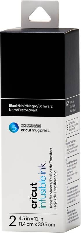 Cricut Infusible Ink Transfervellen 2 pack(Zwart )