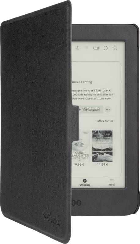 Gecko Covers Easy Click Kobo Nia Sleep Cover Zwart