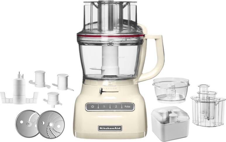 KitchenAid Foodprocessor Amandelwit 3, 1