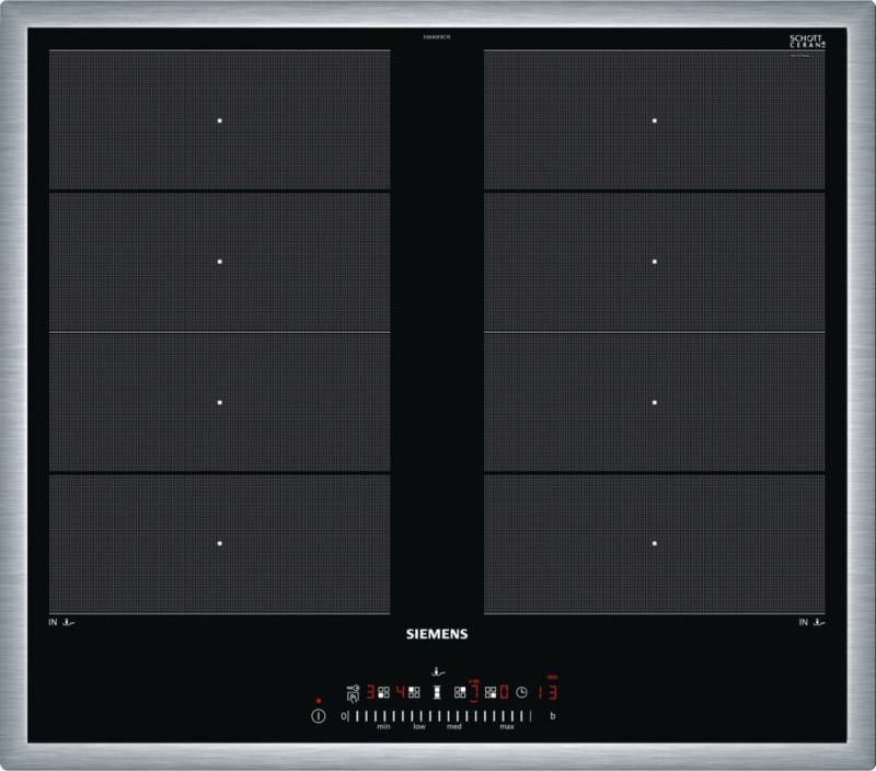 SIEMENS Flex inductiekookplaat van SCHOTT CERAN® EX645FXC1E met braadsensor plus