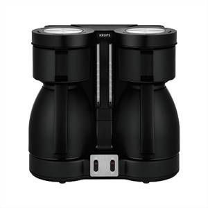 Krups Filterkoffieapparaat KT8501 Duothek, 0, 8 l, Dubbele koffiezetter, twee separate thermoskannen, aan uitschakelaar met controlelampje, afneembare en eenvoudig vulbare filterhouder