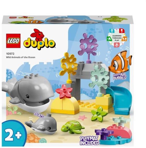 Lego DUPLO Wild Animals of the Ocean Toys with Playmat(10972 )