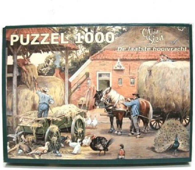 Massamarkt Ot En Sien Puzzel Laatste Hooivracht1000