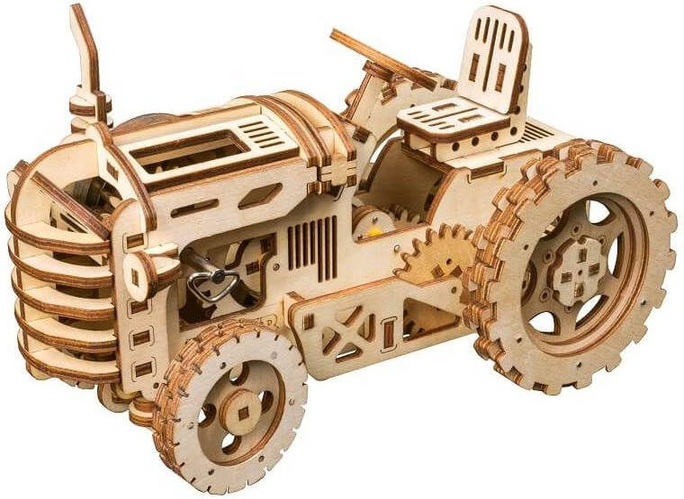 Robotime Modelbouwset Tractor Lk401 Hout 135 Delig