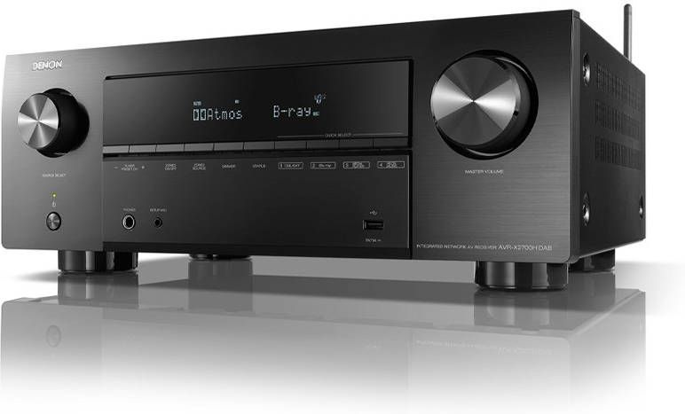 Denon AVR X2700H DAB 7.2 Kanaals 8K Surround Receiver Zwart