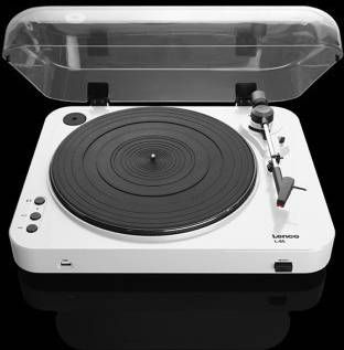 Lenco Platenspeler Met Usb Direct Encoding L 85 White Wit
