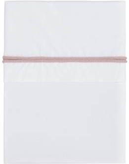 Baby's Only Wieglaken gebreide bies Oud Roze/Wit