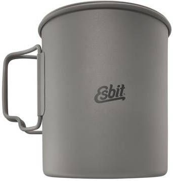 Diverse Esbit Kookpot 750 Ml Inklapbaar Handvat Titanium