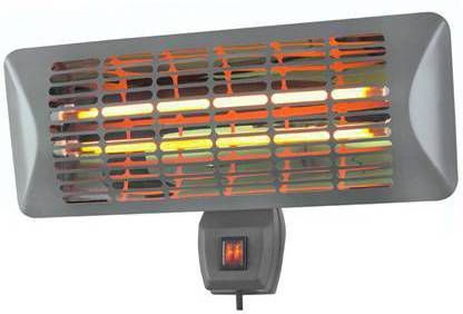 EUROM Q time 2000 Terras -/Parasolverwarmer 2000W 470 x 500 x 2020 mm