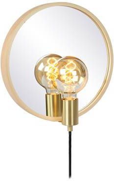 Lucide Reflex Spiegellamp 1xe27 Licht Hout