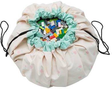 Play&Go 2 in 1 opbergzak/speelkleed Cherry Love