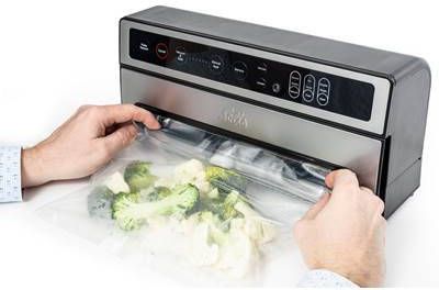 SOLIS VertiVac 5704 Vacumeermachine Met Marineerfunctie Zilver