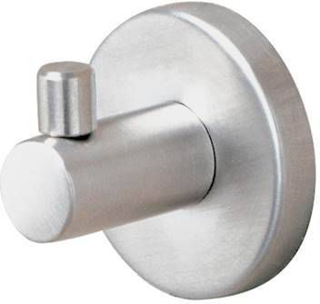 Tiger Handdoekhaak Boston Groot Rond RVS Geborsteld