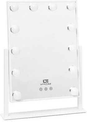 United Entertainment Hollywood Spiegel Met 12 LEDs Wit