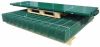 VIDAXL Dubbelstaafmatten en palen 2008x2230 mm 6 m groen online kopen