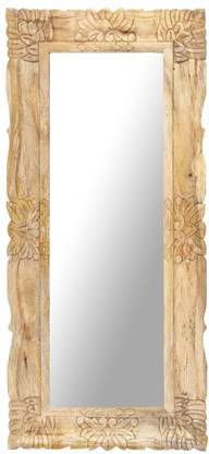 vidaXL Spiegel 110x50 cm massief mangohout