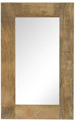 vidaXL Spiegel 50x80 cm massief mangohout