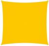 VidaXL Zonnescherm vierkant 7x7 m oxford stof geel online kopen