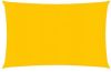 VIDAXL Zonnezeil 160 g/m&#xB2, 2, 5x3, 5 m HDPE geel online kopen