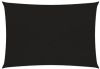 VIDAXL Zonnezeil 160 g/m&#xB2, 3x4, 5 m HDPE zwart online kopen