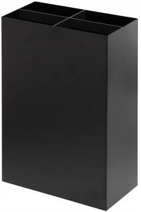 Yamazaki Umbrella Stand Wide Smart black