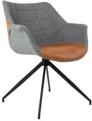 Eetkamerstoel Zuiver Doulton Vintage Brown