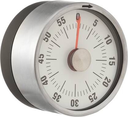 HEMA Kookwekker Magnetisch(zilvergrijs )