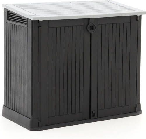 Keter 249884 Store It Out Midi Opbergbox Zwart/grijs 845L 130x74x110cm