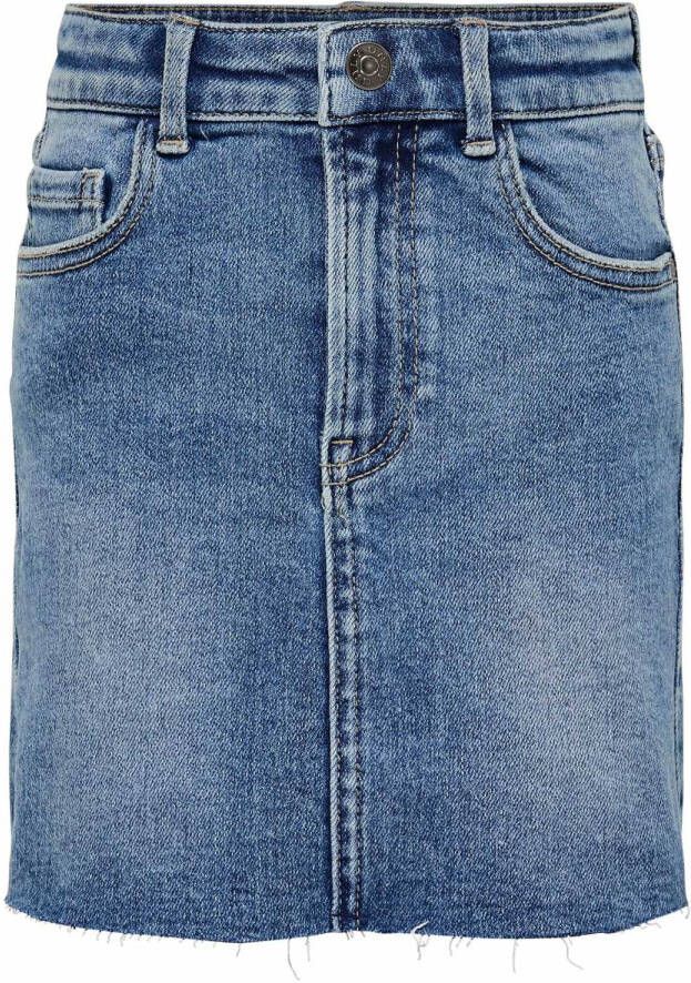 Kids Only ! Meisjes Rok Maat 128 Denim Jeans