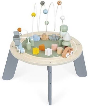 Janod ®, Sweet Cocoon Activity Tabel met 5 functies