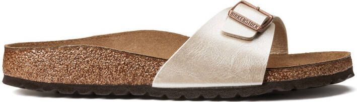 Birkenstock Slippers Madrid met gespsluiting, schoenwijdte smal