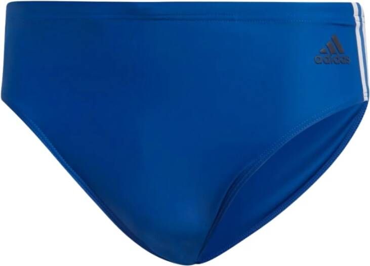 Adidas Performance Infinitex zwembroek 3 stripes blauw