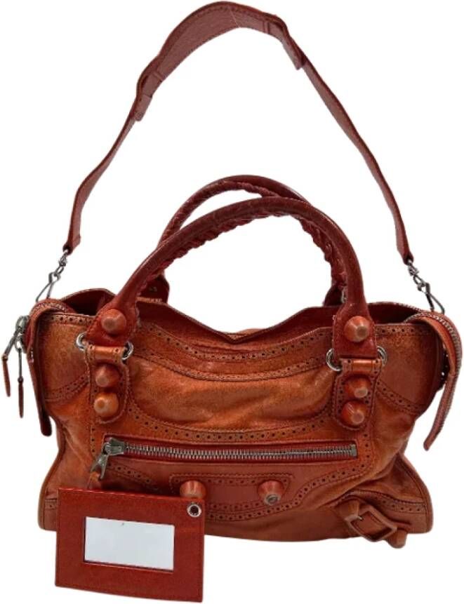 Balenciaga Vintage Vintage tassen Oranje Dames