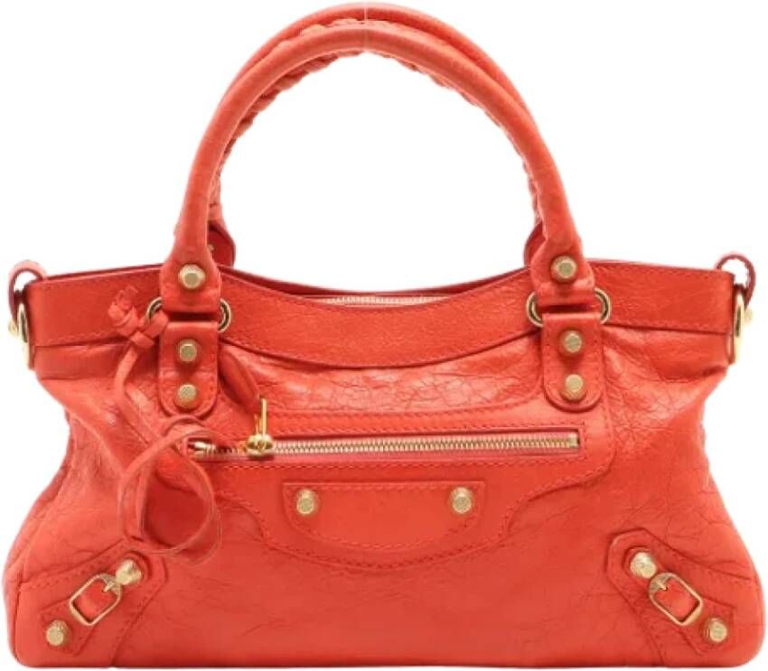 Balenciaga Vintage Vintage tassen Oranje Dames