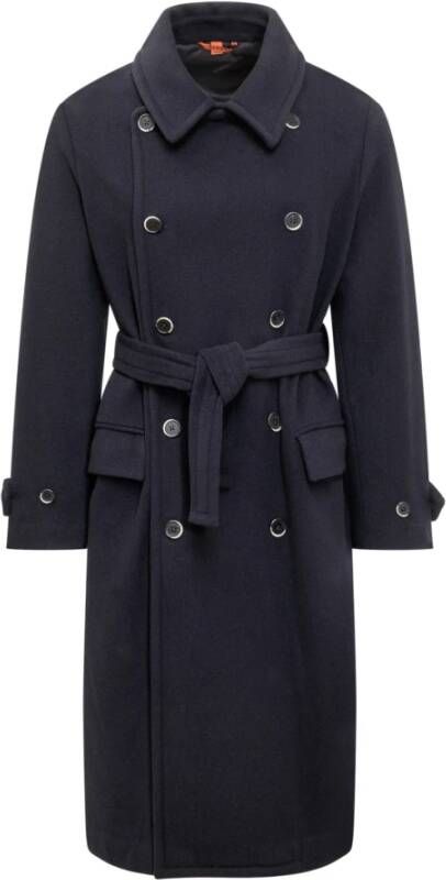 Barena Venezia Trenchcoats & Mantels Blauw Heren