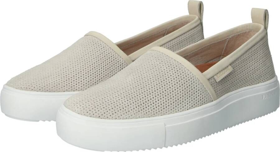 Blackstone Olivia Zl53 Whitecap Grey Slip ON , Grijs, Dames