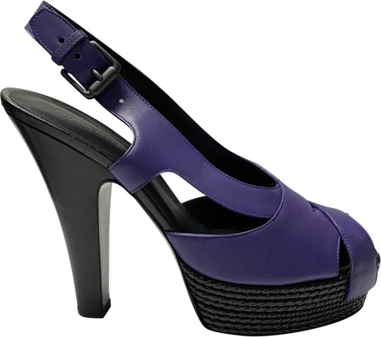 Bottega Veneta Vintage Vintage schoenen Paars Dames