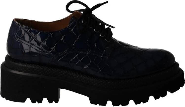 Calce Veterschoenen Blauw Dames