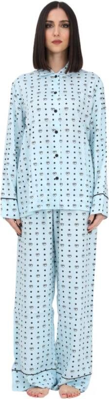 Chiara Ferragni Collection Nachtkleding Blauw Dames