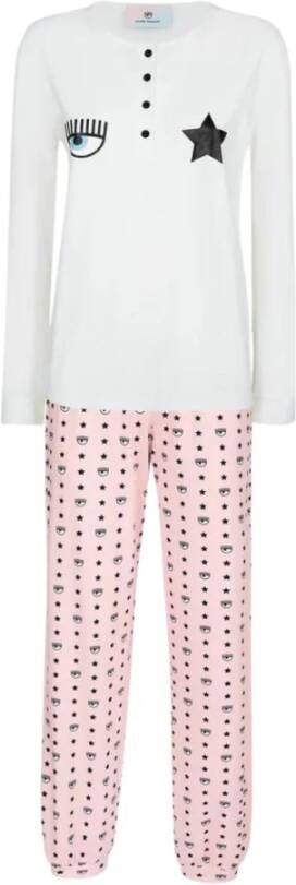 Chiara Ferragni Collection Nachtkleding Wit Dames