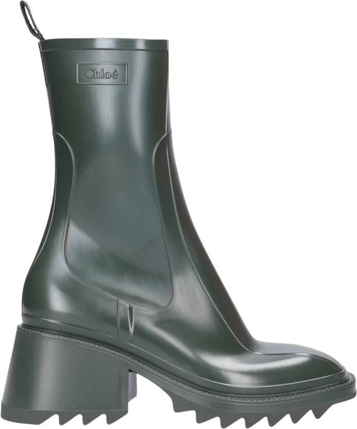 Chloe Chloé, Betty regenlaars met hak en logo