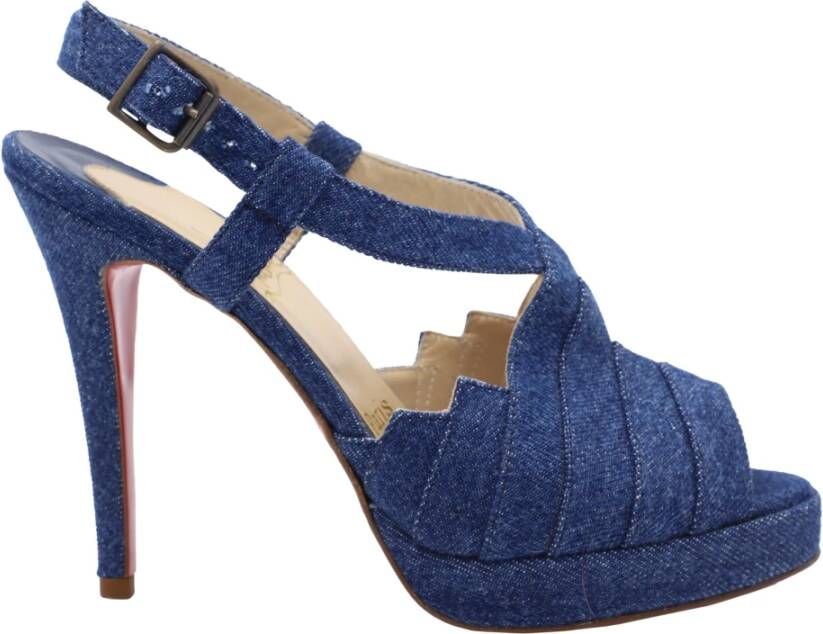 Christian Louboutin Pre owned Vintage schoenen Blauw Dames