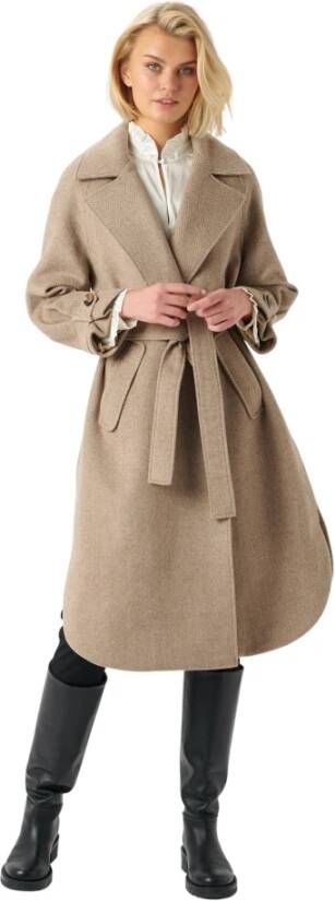 Dea Kudibal Trenchcoats & Mantels Beige Dames